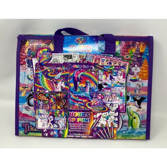 Lisa Frank Toys Lisa Frank Coloring Activity Set With Storage Case